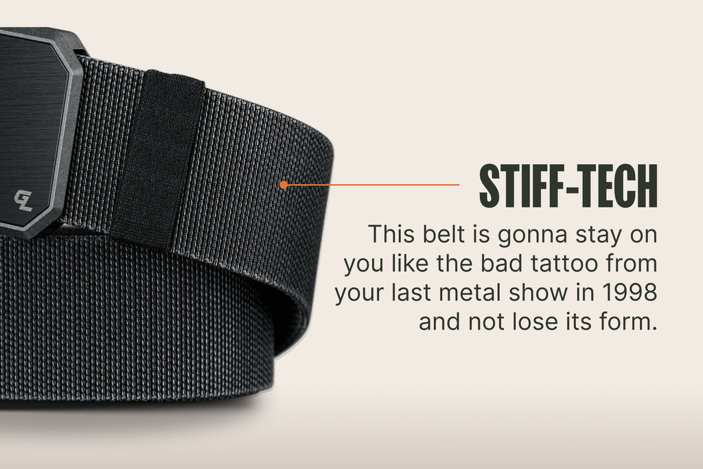 Groove Belt Carbon Fiber/Black
