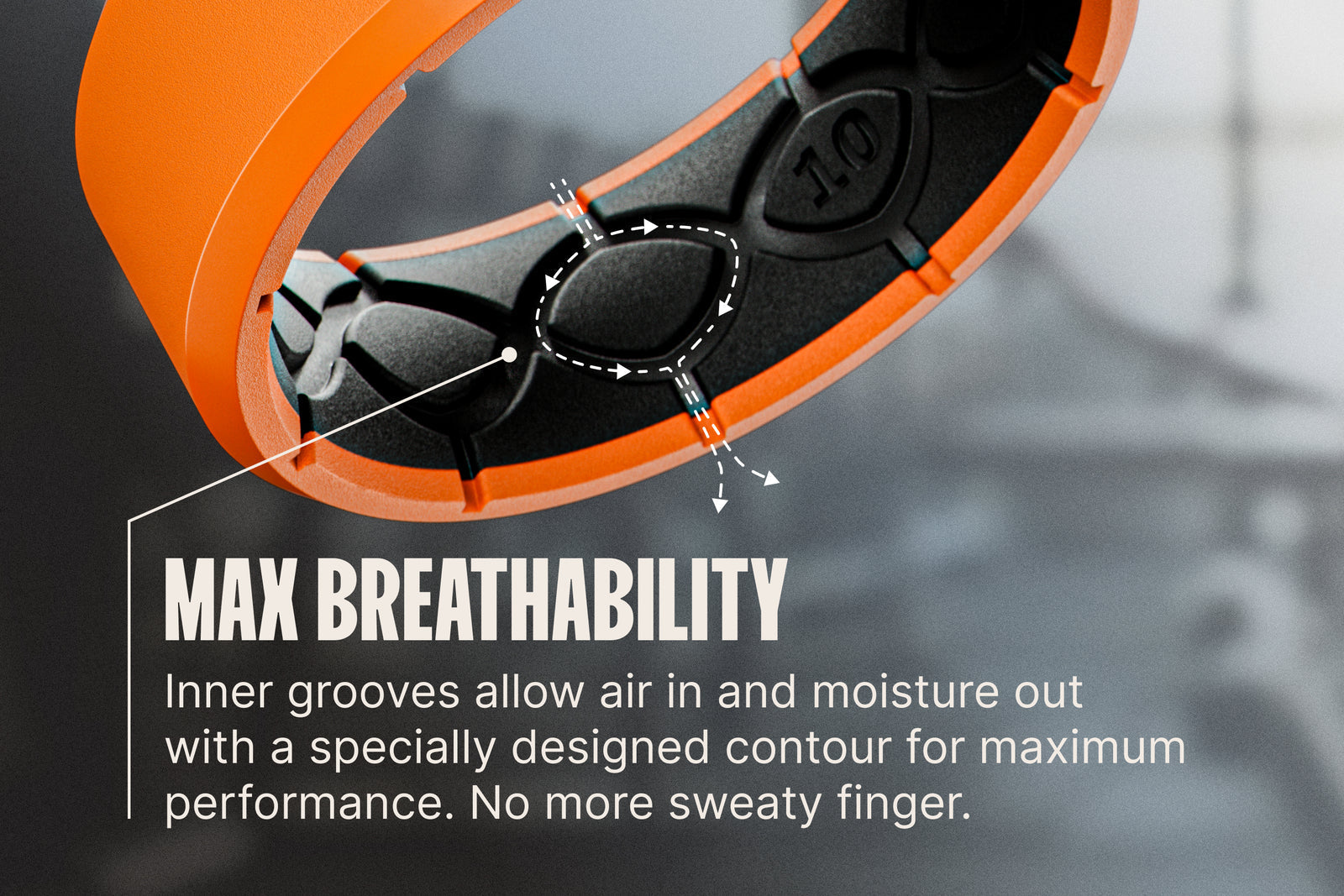 Zeus Aqua Thin Ring